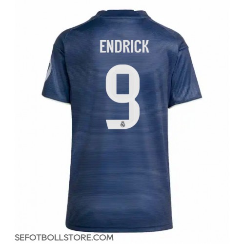 Real Madrid Endrick #9 Replika Bortatröja Dam 2025-26 Kortärmad